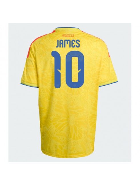 Colombia James Rodriguez #10 Replika Hemmakläder VM 2026 Kortärmad Colombia James Rodriguez #10 Replika Hemmakläder VM 2026 Kortärmad